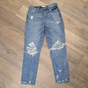 Pistola Women's Distressed Blue Jeans